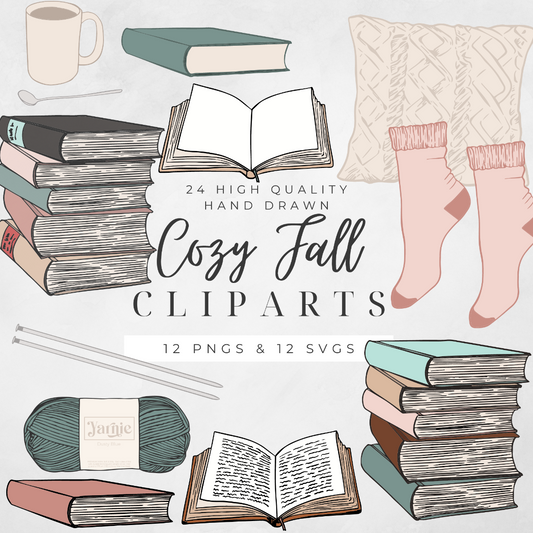 Cozy Fall Clip Arts