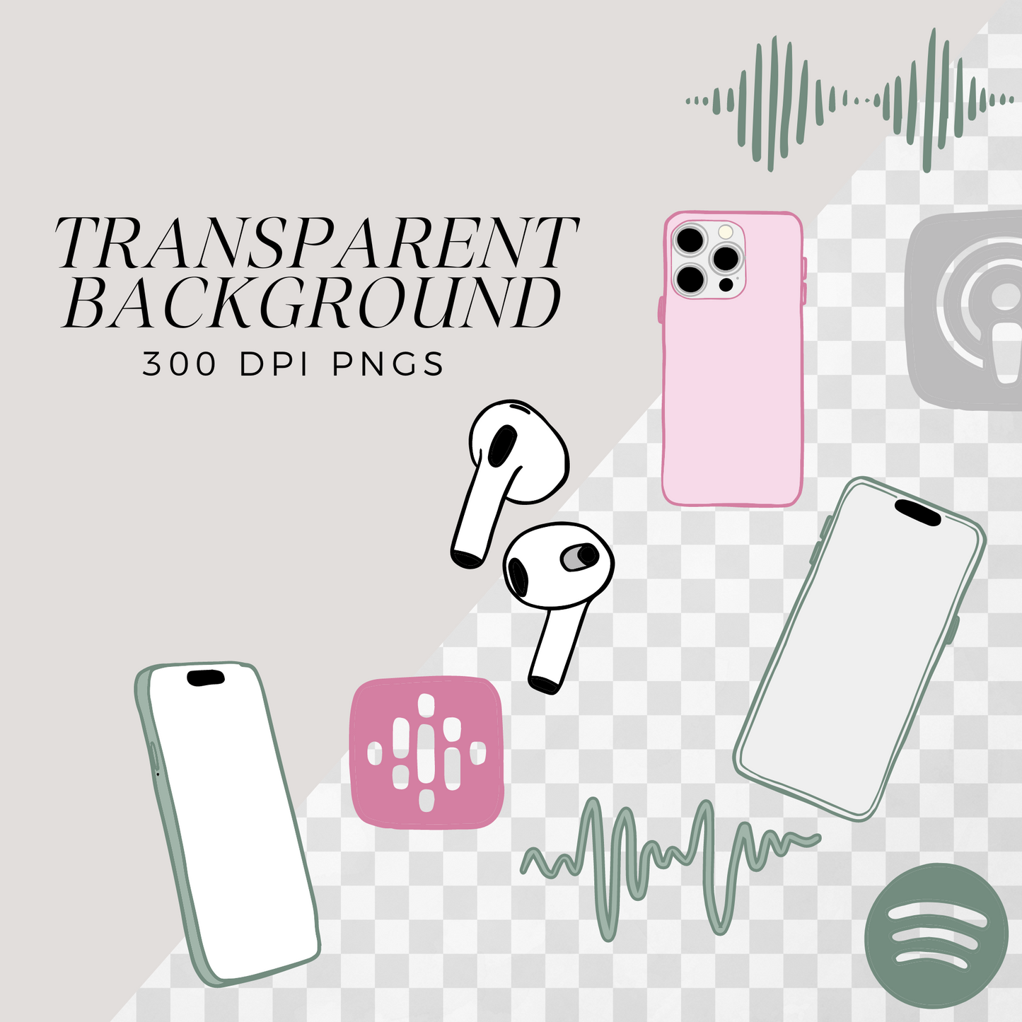 Podcast Clip Arts