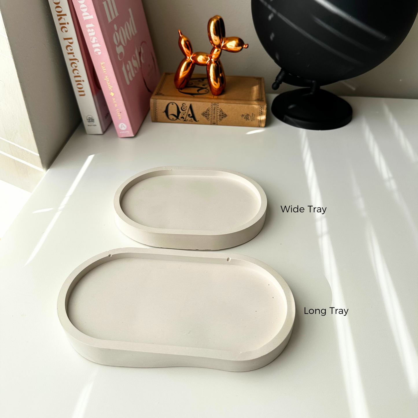 Oval Jewelry Tray (long)