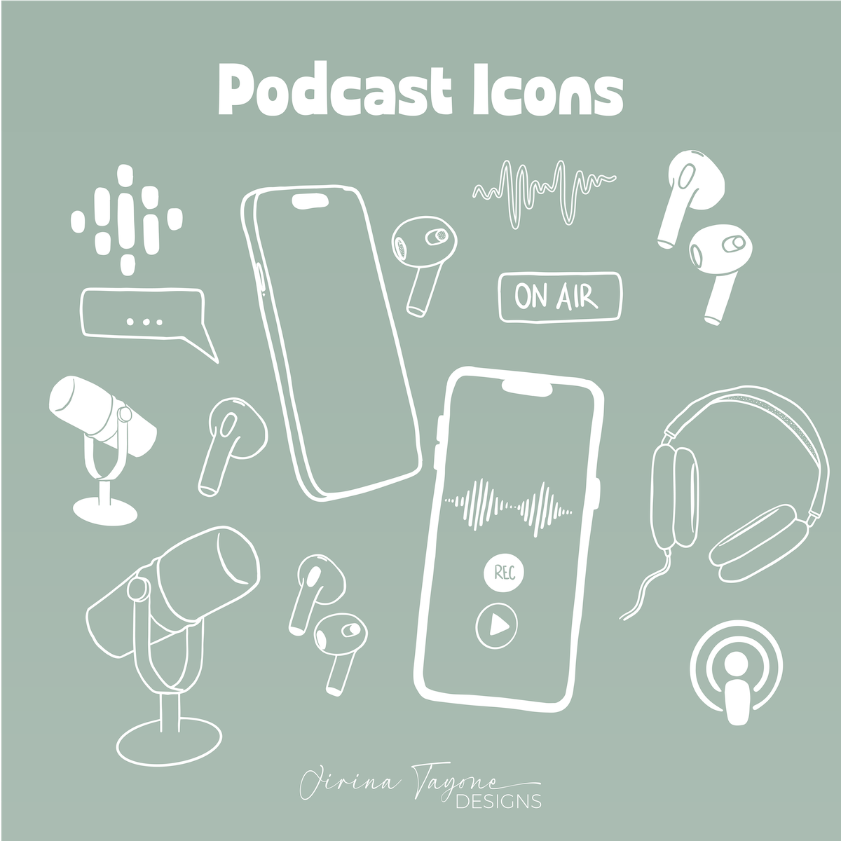 Podcast Icons