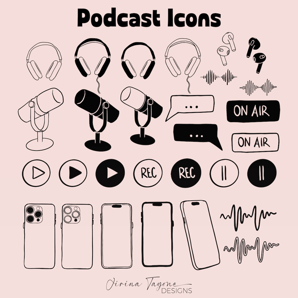 Podcast Icons