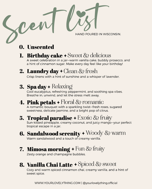 Personalized Candle - Gift