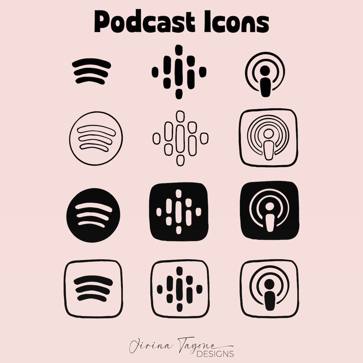 Podcast Icons