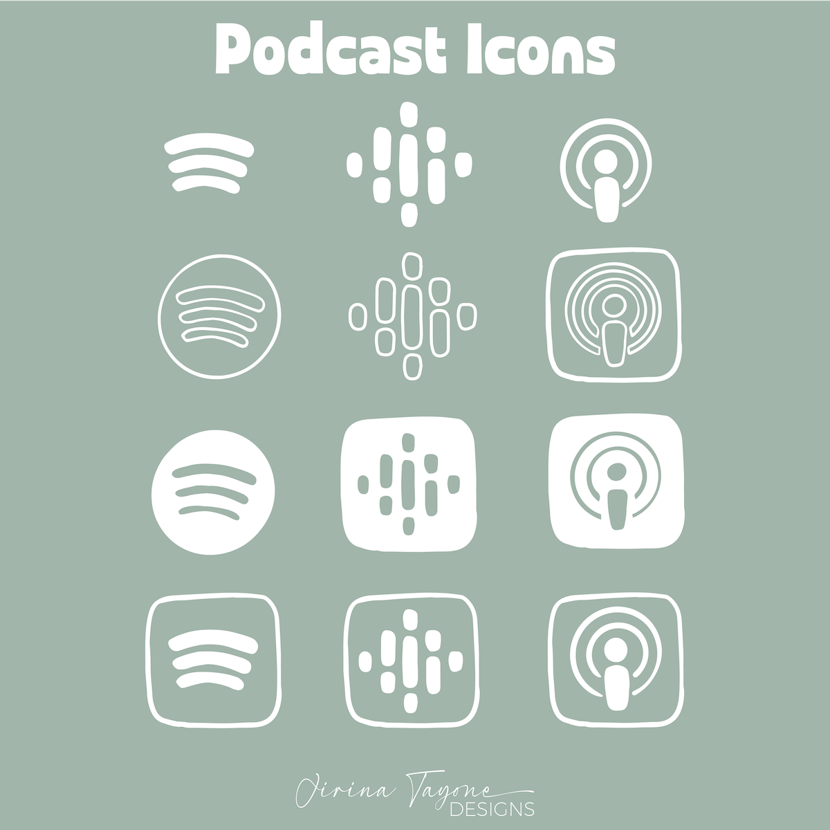 Podcast Icons