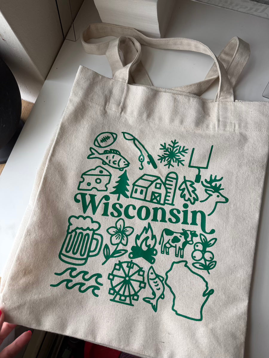 Wisconsin Tote Bag