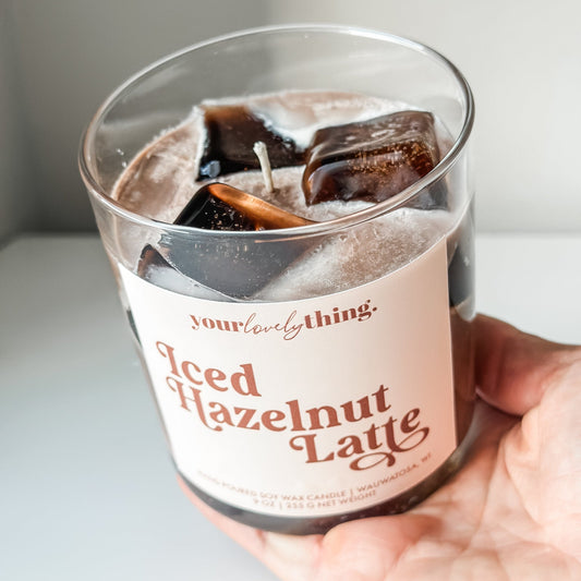 Iced Hazelnut Latte