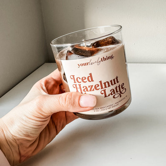 Iced Hazelnut Latte - DISCOUNTED 60%off