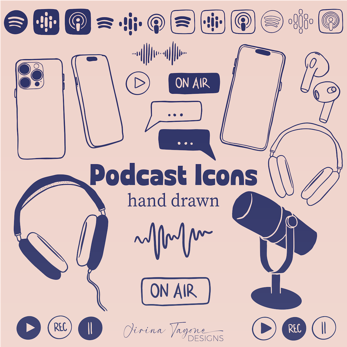Podcast Icons