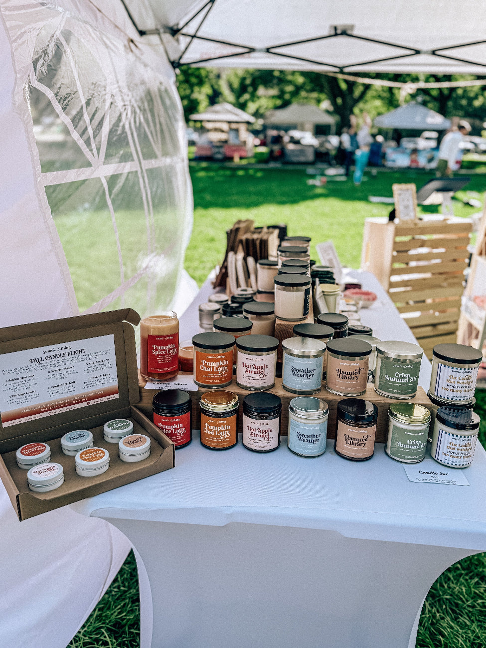 candle fall collection