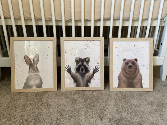 Woodland Nursery Art
