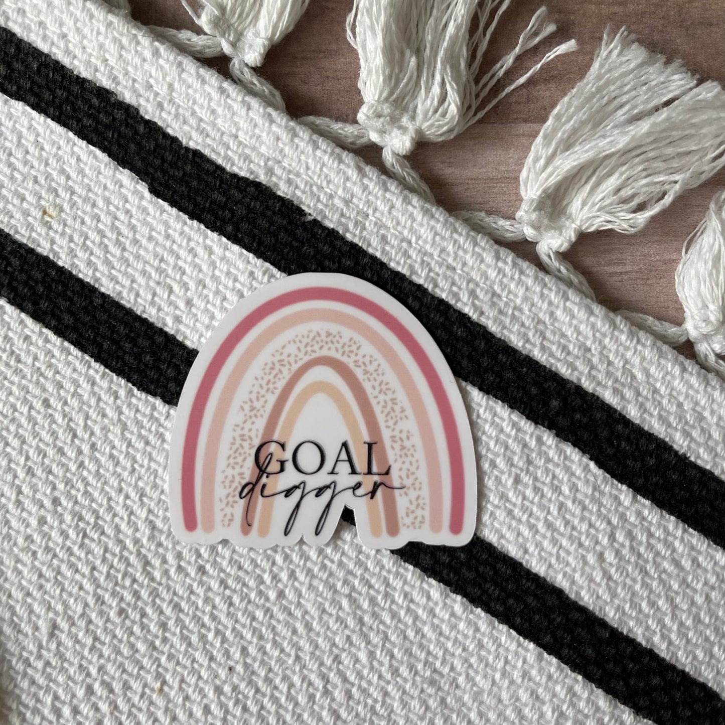 Goal Digger Rainbow Sticker