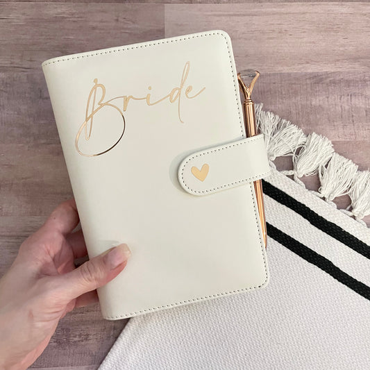 A6 Wedding Budget Binder BRIDE