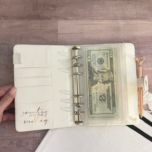 A6 Wedding Budget Binder BRIDE