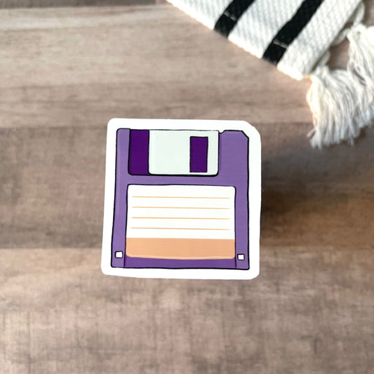 Floppy disk Sticker