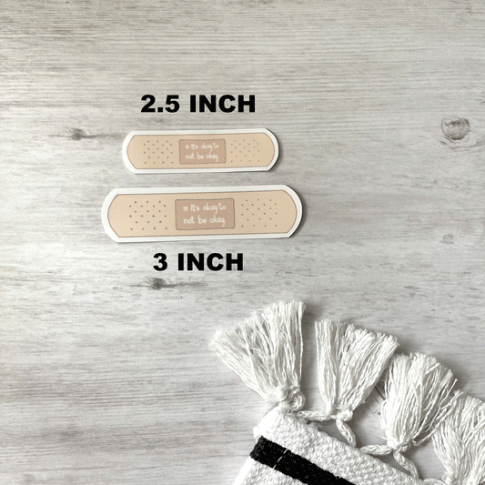 It's okay to... Band-Aid Sticker Pack