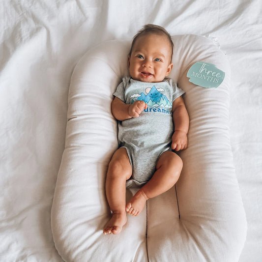 Hello World! Baby Monthly Milestones