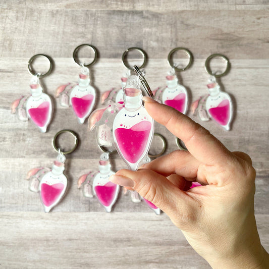 Love Potion Keychain