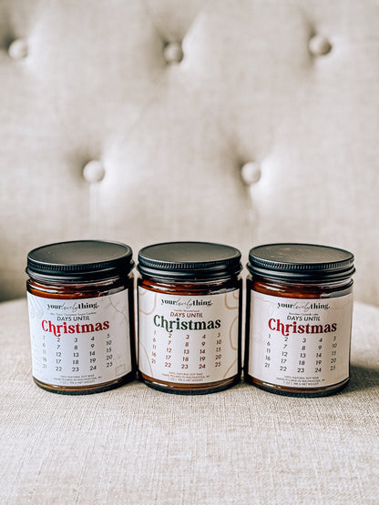 Advent Calendar Candle / Christmas countdown