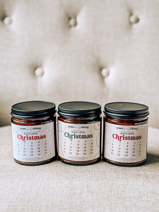 Advent Calendar Candle / Christmas countdown