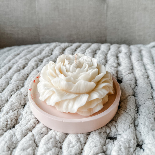 Peony Candle