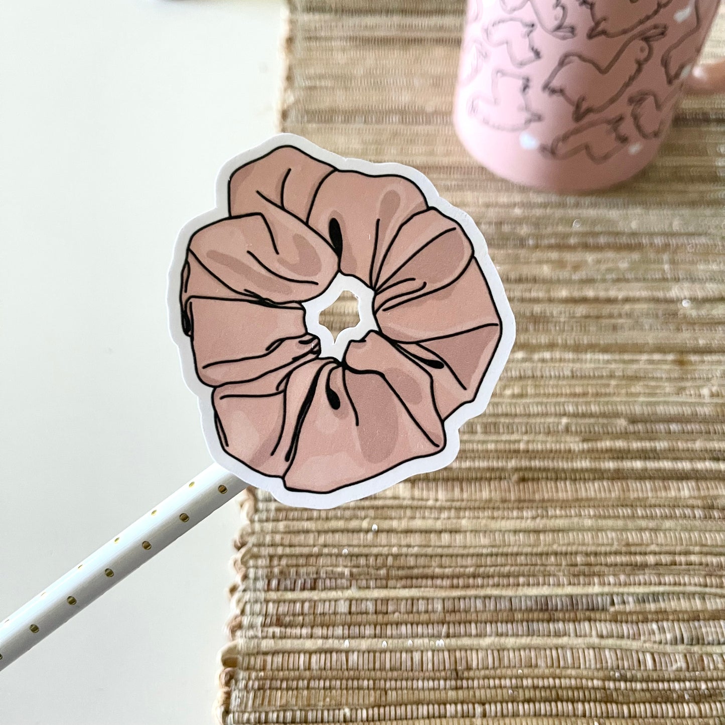 Scrunchie Sticker