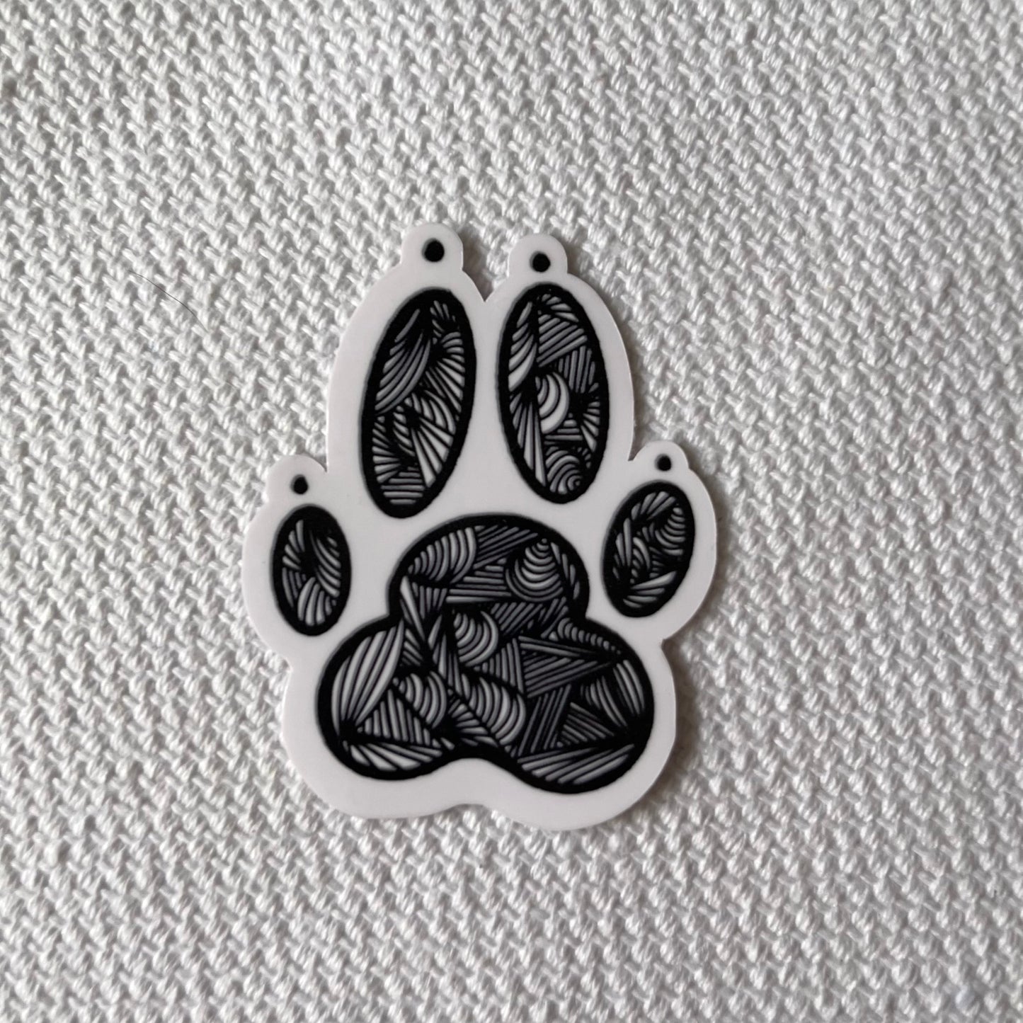 Dog/Cat Mandala Paw Sticker