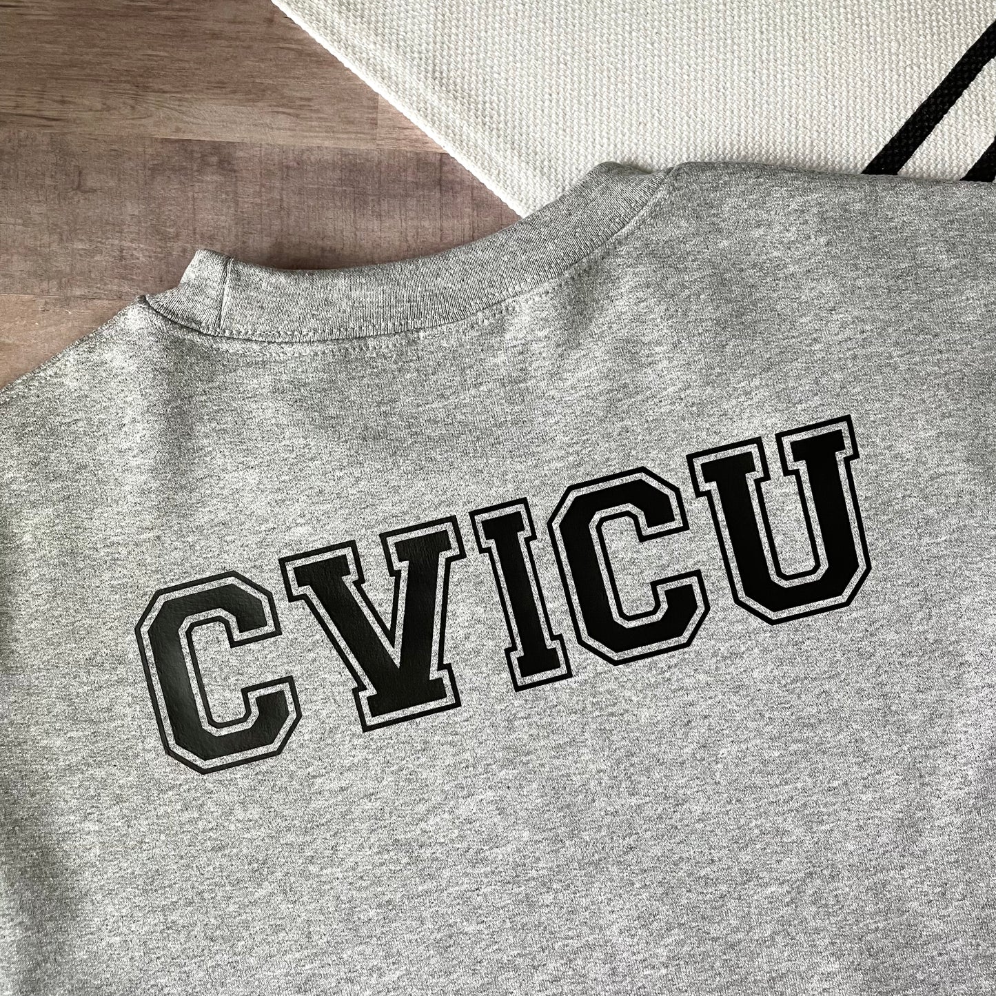 Personalized CVICU Sweatshirt