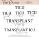 Personalized TICU T-Shirt - Kidney & Liver Design