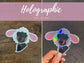 Holographic Dog Prague Ratter / Miniature Pinscher Sticker